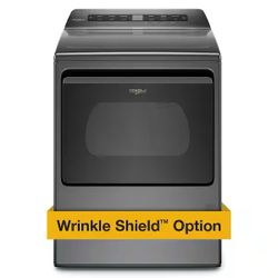 Whirlpool 7.4 cu. ft. Chrome Shadow Front Load Electric Dryer with AccuDry System
