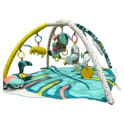 Infantino 4 en 1 Deluxe Twist & Fold Activity Gym & Play Mat, Tropical  