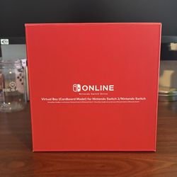 Nintendo Switch 1 & 2 Virtual Boy Cardboard Edition 