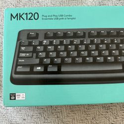 Logitech MK120 Keyboard 