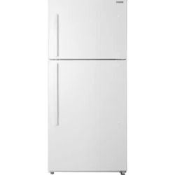Insignia™ - 18 Cu. Ft. Top-Freezer Refrigerator with Handles - White