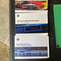 Owner’s Manual BMW 