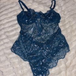 Victoria’s Secret Lace Body Suit Lingerie 