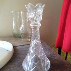 Antique Flower Candle Holder 