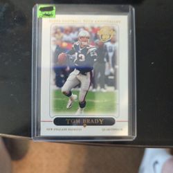 Rare HOF Tom Brady Football Card 
