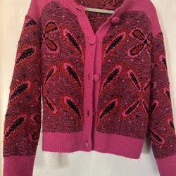 Zara Jacquard Cardigan 