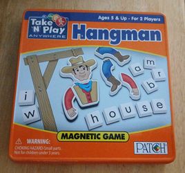 Hangman Travel Game All Complete 