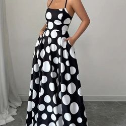 Women's Polka Dots Dress