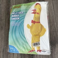 Inflatable Rubber Chicken Costume 