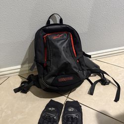 Alpinestars backpack glove