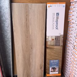 Lifeproof 22MIL Cashiers Oak Vinyl Tile Flooring