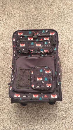 CRcKT luggage bag for kid, Gray color 12x 8x 19