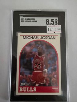 1989-90 NBA Hoops Michael Jordan #200 SGC 8.5