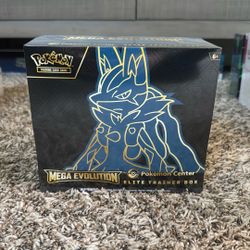Mega Evolution Elite Trainer Box Pokemon Center