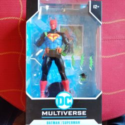 McFarlane DC Universe Batman Superman Fusion. Batman Superman World's Finest