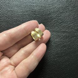 Gold Plated Small Hoop Earring 