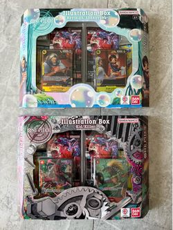 BANDAI ONE PIECE Illustration Box vol 7 & 8