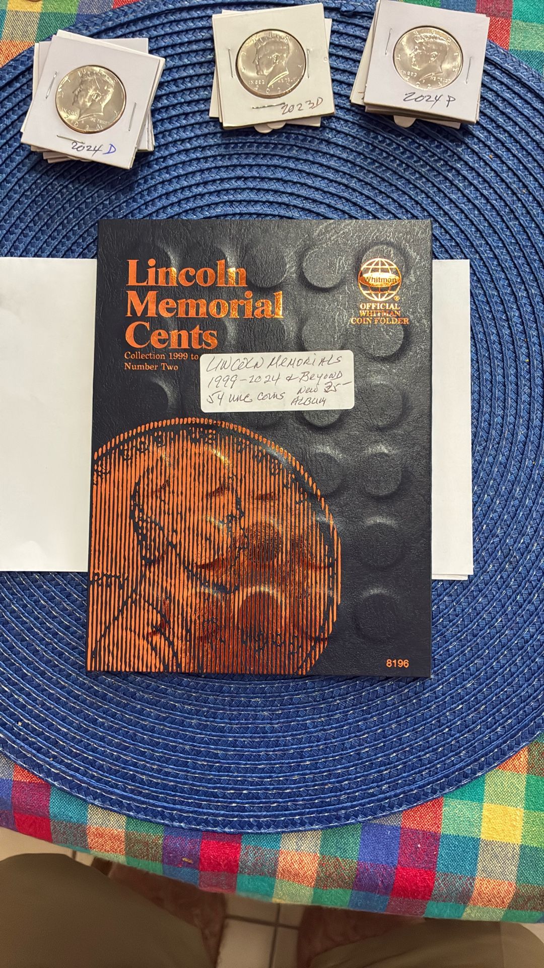LINCOLN MEMORIAL PENNY SET #2
