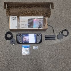 Valve OLED Deck Black Handheld Console 2tB Bundles 