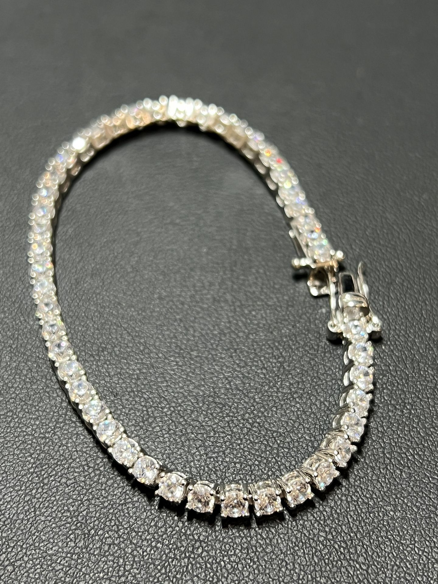 Silver Tennis Bracelet