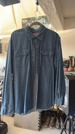 Men’s Blue denim shirt