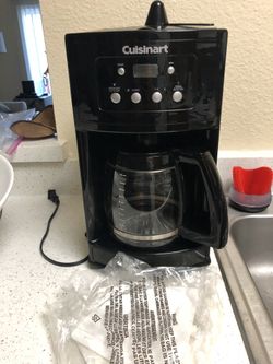 Cuisinart 12 cup programmable coffee maker DCC-500 (William Sonoma, Crate & Barrel, Pottery Barn, West Elm, Sur la Table)