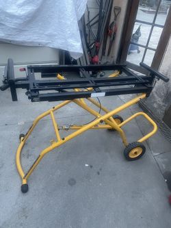 32-1/2 in. x 60 in. Rolling Miter Saw Stand with 300 lbs. Capacity