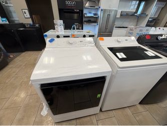 Lg top load washer and gas dryer