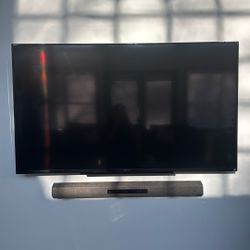 55 Inch Sony Bravia And Sony Soundbar 