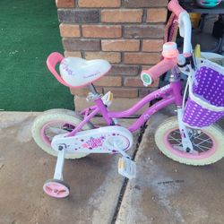 Kids/toddler Bike With 12inch Wheels With Training Wheels