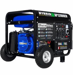DuroMax XP12000EH 12,000 Watt Portable Dual Fuel Gas Propane Generator