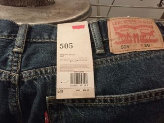 Levis 505 shorts brand new size 38waist