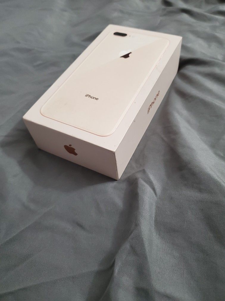 Iphone 8 Plus BOX only No Charger No cord