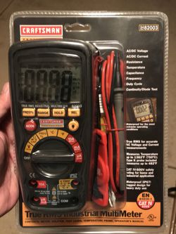 Craftsman true RMS industrial MultiMeter