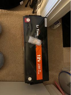 LiTime 230Ah 12V Lithium Battery