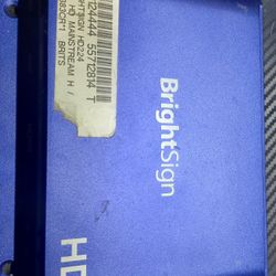 BrightSign HD1024 Full HD Expanded I/O HTML5 Digital Signage Media Player Blue