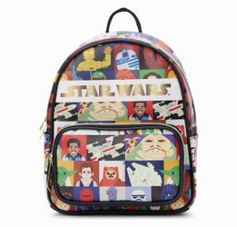 Star Wars Mini Backpack Character Faux Leather Lucas Film Accessory Innovations
