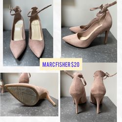 Marc Fisher light Pink Heels 