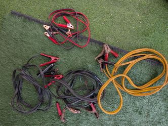 4 Sets Heavy Duty Jumper Cables - Bulk Deal / Parts