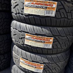 275 55 20 vendo un set de llantas nuevas con garantía marca ARROYO