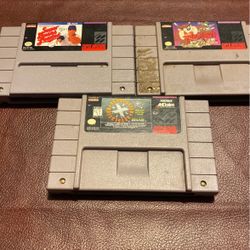 SNES 3 Game PACK 