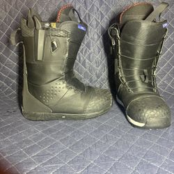 Burton Ion Snowboard Boots Men’s 8.5 | Speed Lace | Black | 2022