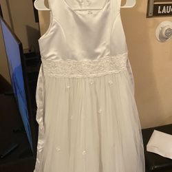 Holy first Communion Dress And Veil