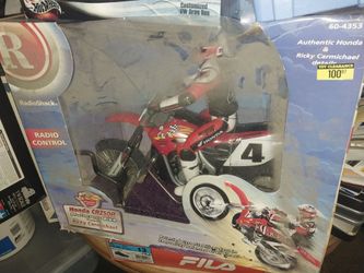 Radio shack Ricky Carmichael rc motorcycle