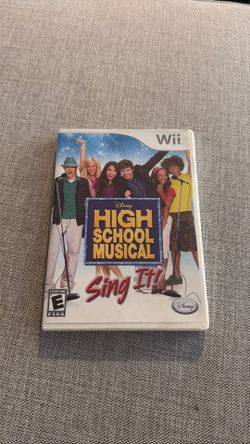 High school Musical WII Game