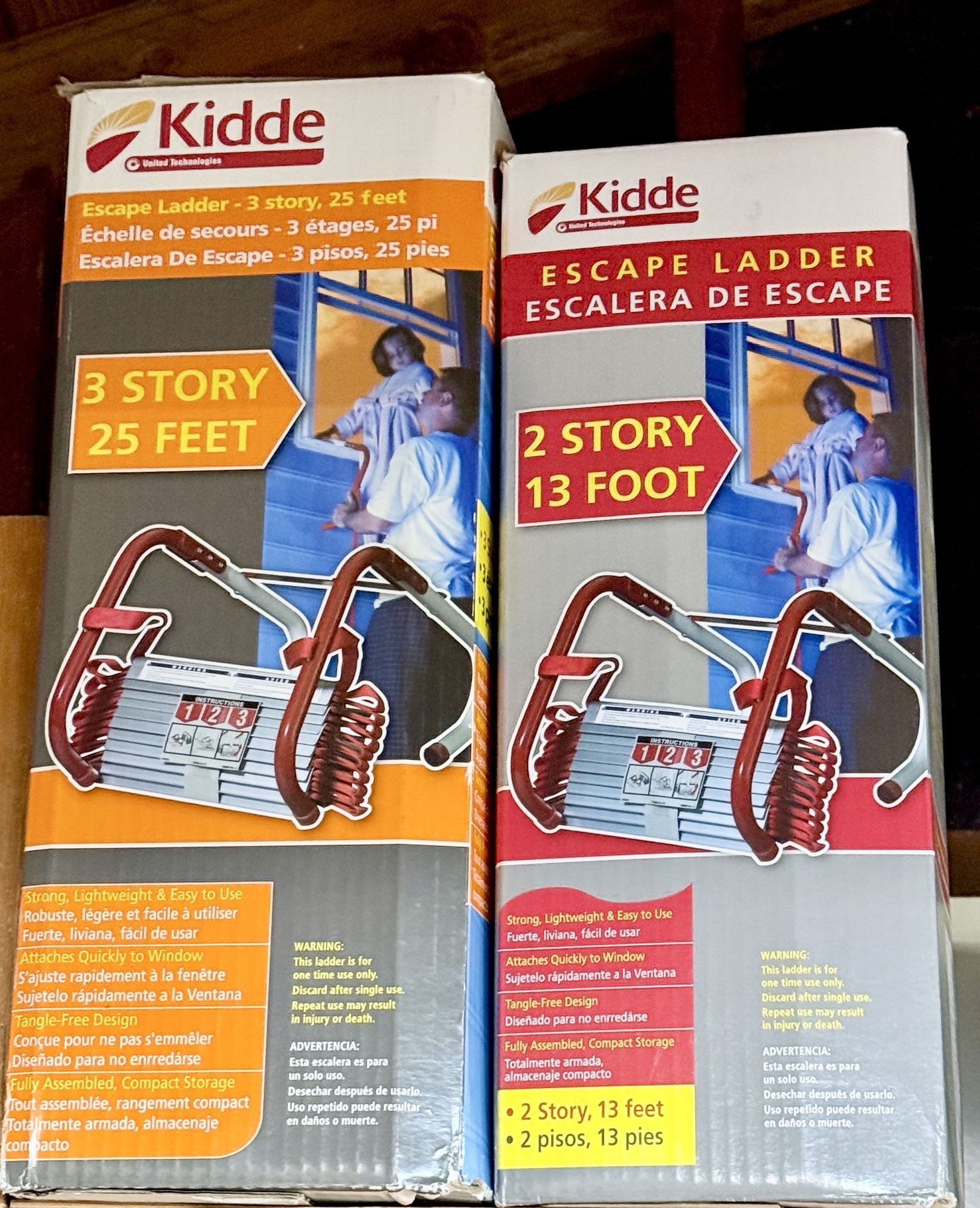 Kidde Safety, Escape, Ladders