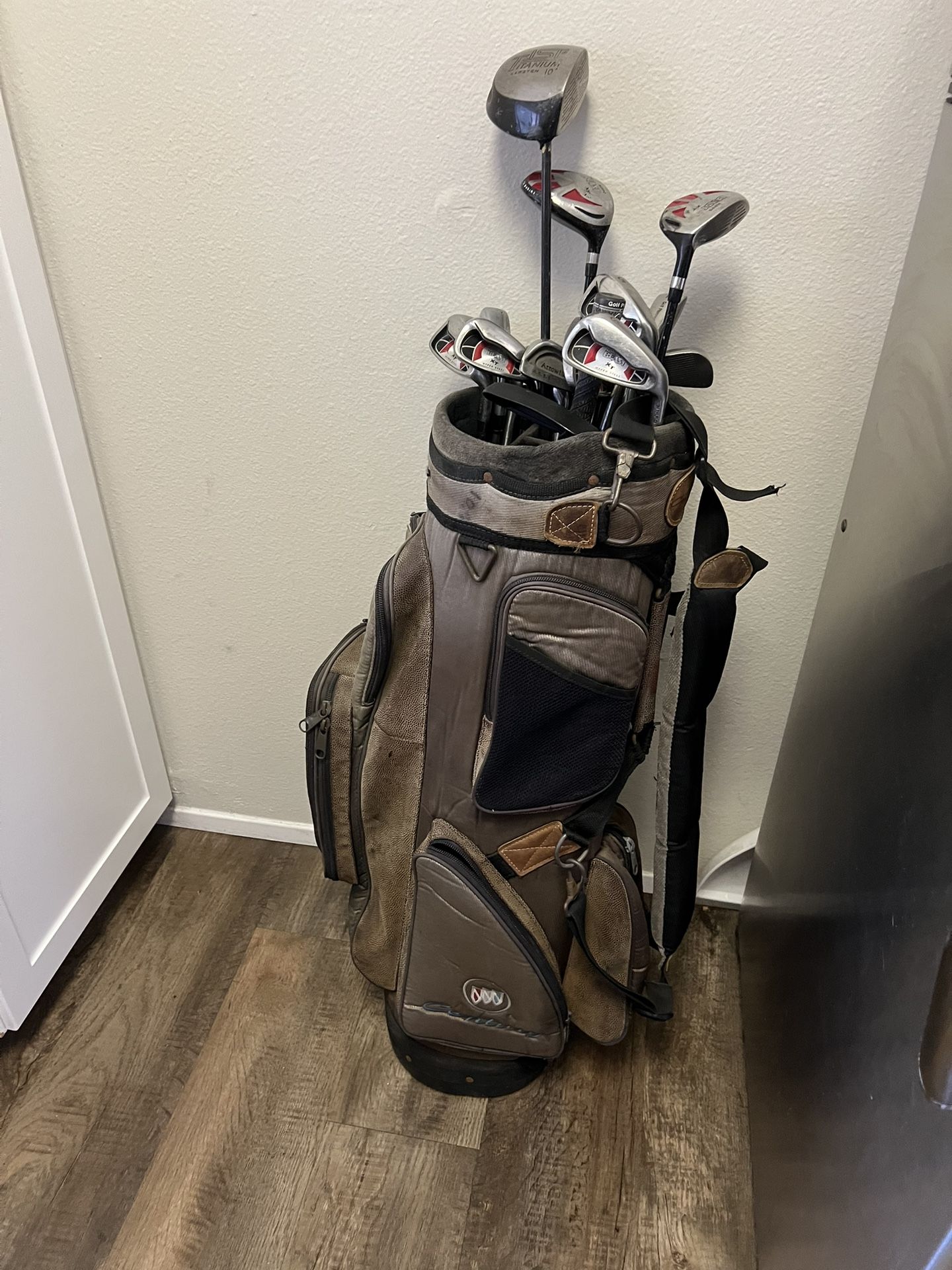 Golf Clubs & Bag