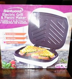 Electric Grill & Panini Maker