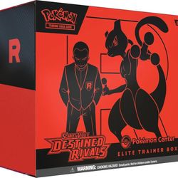 Pokemon Destined Rivals ETB (Pokemon Center)
