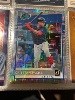 Donruss 2020 panini christian pache baseball card
